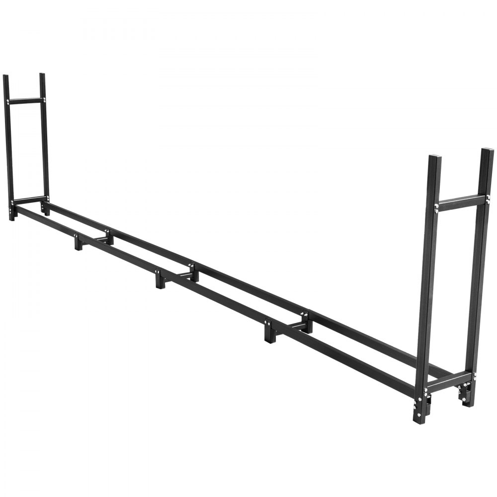 Vevor Kaminholzständer Kaminholzhalter Kaminholzablage Metall 488,5x36,2x122 Cm