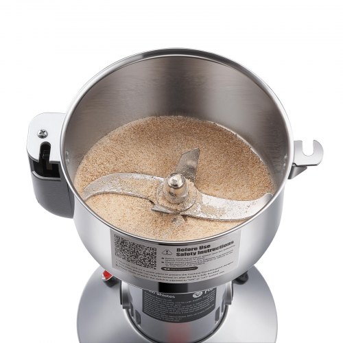 VEVOR Edelstahl-Pulverisiermaschine – 1500 W, 300 g
