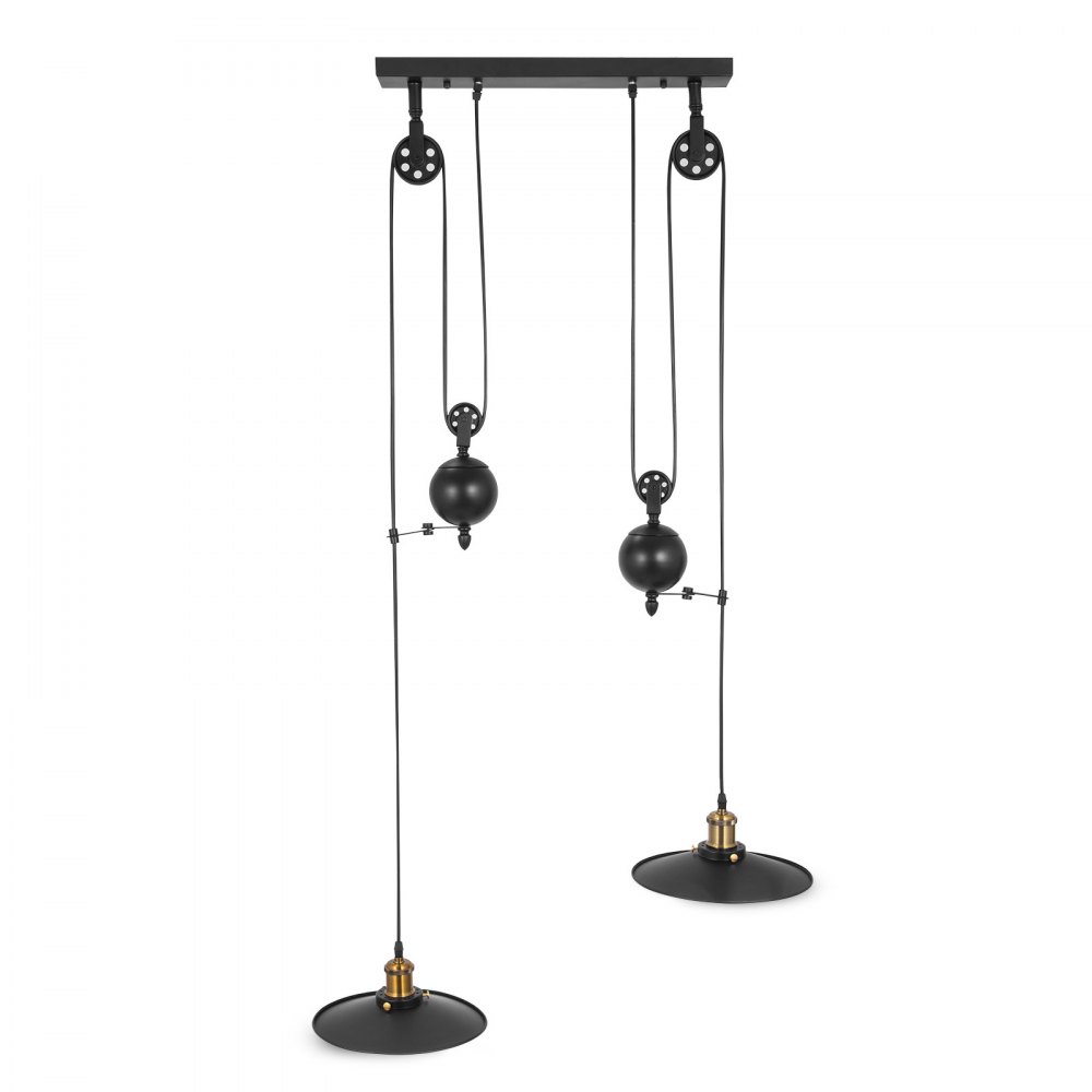 Industrie Höhenverstellbar Pendelleuchte Kronleuchter Esstisch Design Metall