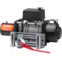 VEVOR Elektrische Seilwinde, 18.000 lb, 12 V DC LKW-Winde mit Φ7/16 Zoll x 85 Fuß Stahlkabel-Rollenführung, kabellose und kabelgebundene Fernbedienung, IP55 wasserdicht zum Abschleppen von Geländewagen, Jeeps, LKWs, Anhängern und Booten