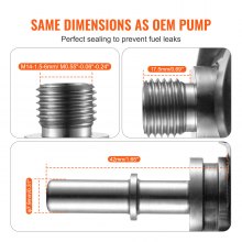 VEVOR Hochdruck-Kraftstoffpumpe, 50–80 l/h, Durchflussrate, 0,5 MPa Druck für Hyundai Accent/Sonata Tucson Veloster Kia Rio