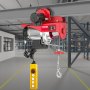 VEVOR Elektrische Seilwinde 220 V Elektrischer Kettenzug 1000 kg 1800 W mit kabelgebundener Fernbedienung 1,4 m Elektrische Winde für Werkstatt, Garage, Lager, Industrie, Heben schwerer Lasten