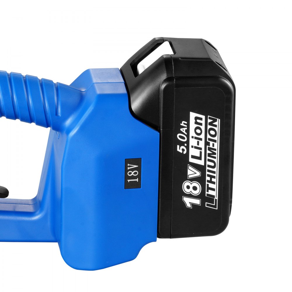 VEVOR Elektrische Umreifungsmaschine, für 0,35"-0,63" PP-PET-Bänder, tragbares elektrisches Umreifungswerkzeug mit Digitalanzeige, 2 x 5000 mAh batteriebetriebenes automatisches Umreifungswerkzeug für Verpackungskartonpaletten