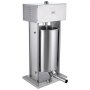 VEVOR Electric Sausage Stuffer, 25 L / 55 lb Vertical Meat Stuffer, 400 W Motor, Stepless Speed ​​Control and Foot Pedal, Made of Food-Grade 304 Stainless Steel, 5 Filling Tubes for Home and Commercial Use