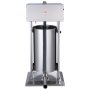 VEVOR Electric Sausage Stuffer, 25 L / 55 lb Vertical Meat Stuffer, 400 W Motor, Stepless Speed ​​Control and Foot Pedal, Made of Food-Grade 304 Stainless Steel, 5 Filling Tubes for Home and Commercial Use