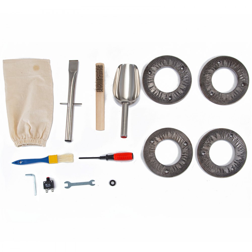 VEVOR Automatische Pulverfüllmaschine Max. Kapazität 50 kg, Granulat Pulverfüllmaschine 30-50 kg pro h, Verpackungsmaschine 2200 w Trichter Lebensmittelfüllmaschine Edelstahl 304 Verpacken Pulver