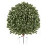 VEVOR Künstliche Pflanze 2x Künstlicher Buchsbaumkugel mit Erdspieß 508mm, Dekopflanze für Zimmer Balkon Büro Veranda Garten, UV-Beständig, Immergrüner Kunstbaum aus PE, Naturgetreu, Indoor & Outdoor