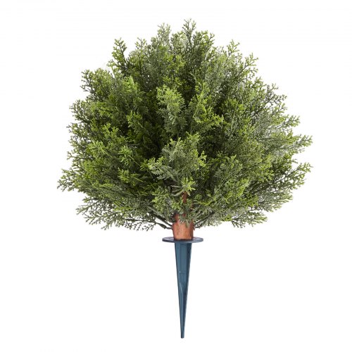 VEVOR Künstlicher Zypressenbaum für den Außenbereich – 40 cm, 2er-Pack