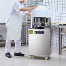 VEVOR Elektrischer Teigteiler 20 Stk.Teigschneider Brotbackautomat Teigpresse