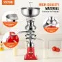 VEVOR Elektrischer Milchabscheider Zentrifugalabscheider 30 W, Milchzentrifuge Separator 100 L/Std. Milchcremetrenner, 10500 U/min Multifunktionale Milchzentrifuge Milchseparator Edelstahl 304
