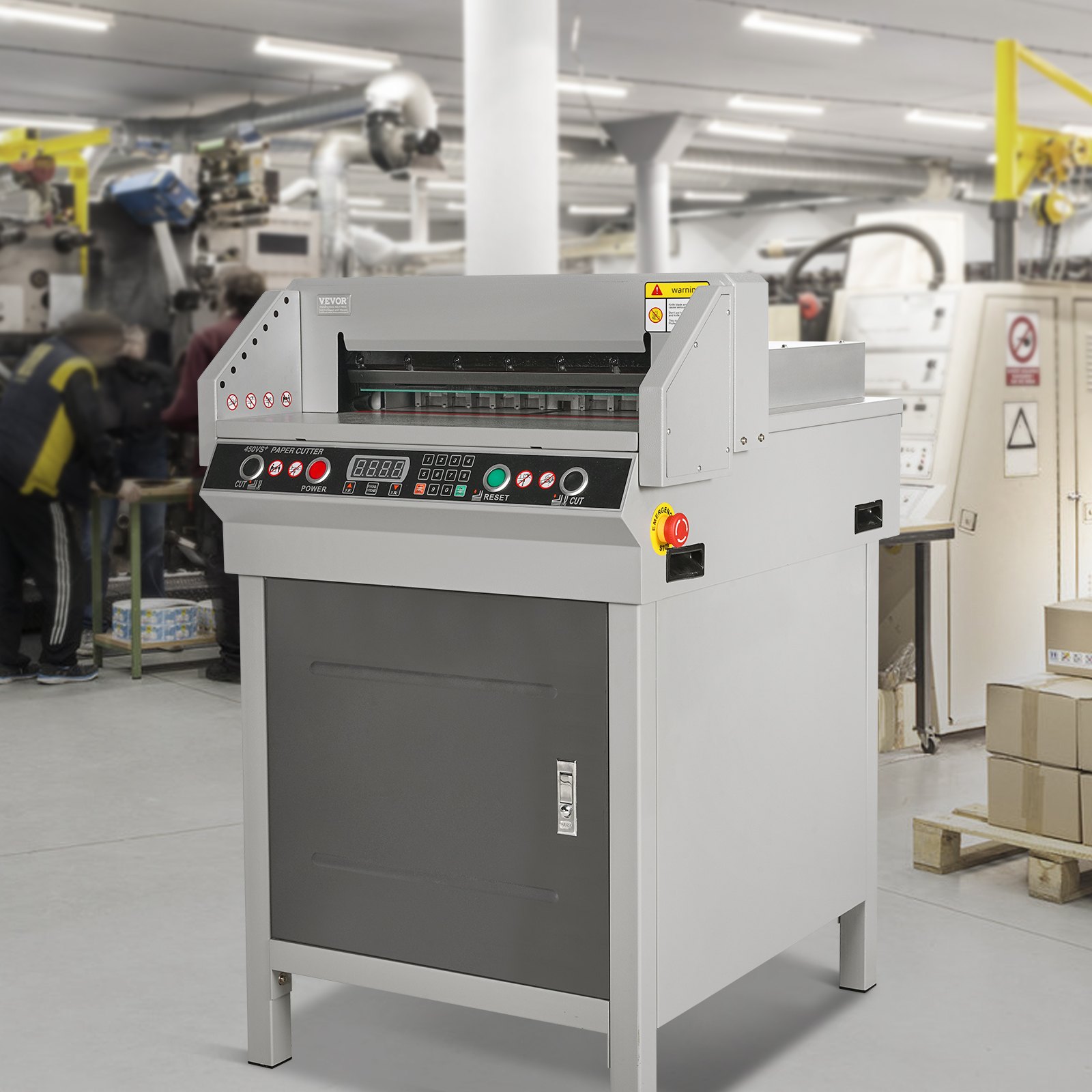 VEVOR Papierschneiderklinge Hochleistungsstahlklinge Ersatz passend für professionellen Cutter G450VS+, Ersatzklinge für Papierschneidemaschine (503 x 43 x 6 mm)