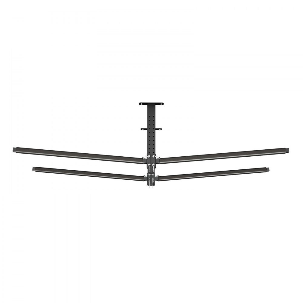 VEVOR Kajak-Aufbewahrungsregal für 2 Kajaks/Kanus/Surfbretter/Paddleboards, Kajakständer, Deckenregal zur Garagenmontage, Einstellbarer Kajakhalter (Deckenmontage) mit 113,4 kg Tragkraft