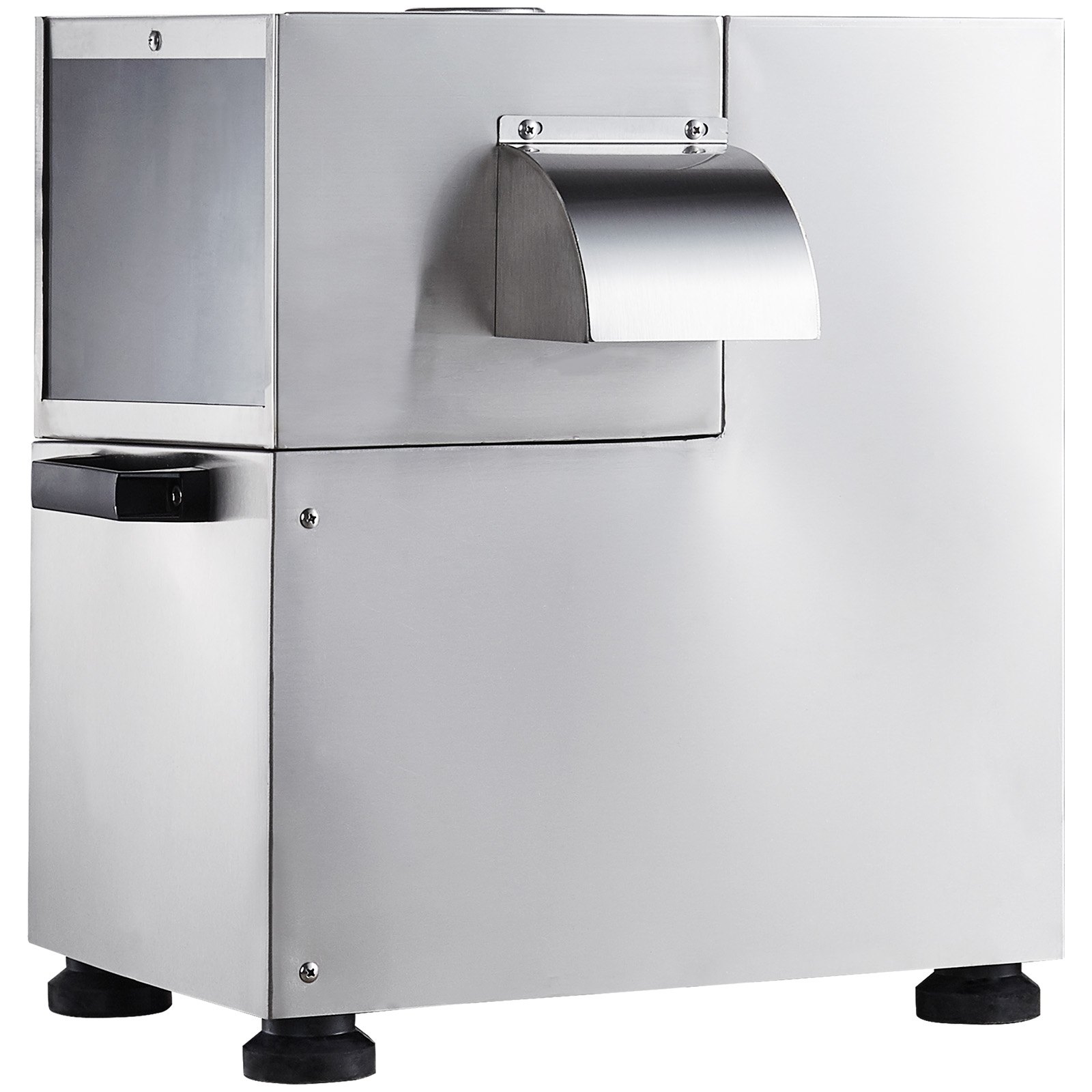 VEVOR Elektrischer Zuckerrohr-Entsafter, 800 W Zuckerrohr-Entsafter mit 300 kg/h hoher Leistung, 4 Edelstahlwalzen, 60,96 mm Großer Einlass, inkl. Schälmesser Zuckerrohr Entsafter Gewerblich