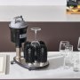 VEVOR elektrischer Gläserspüler Glasreiniger mit 5 Bürsten für Bars, 1200 Tassen/h Weinglas-Reinigungsmaschine, Gläserspülmaschine für Sektgläser Bierkrüge Becher, perfekt für Bars Cafés