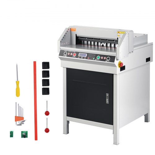 VEVOR Elektrischer Tisch-Papierschneider – 33 Cm Breite, 4 Cm Dicke, Mit Infrarot-Sicherheit