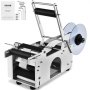 VEVOR Halbautomatische Etikettiergerät 20–50 Etiketten pro Minute Etikettiermaschine Etikettenbreiten von 13–150 mm, Etikettenlängen von 25–300 mm Preisschilder Flaschenetikettierer