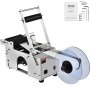 VEVOR Halbautomatische Etikettiergerät 20–50 Etiketten pro Minute Etikettiermaschine Etikettenbreiten von 13–150 mm, Etikettenlängen von 25–300 mm Preisschilder Flaschenetikettierer
