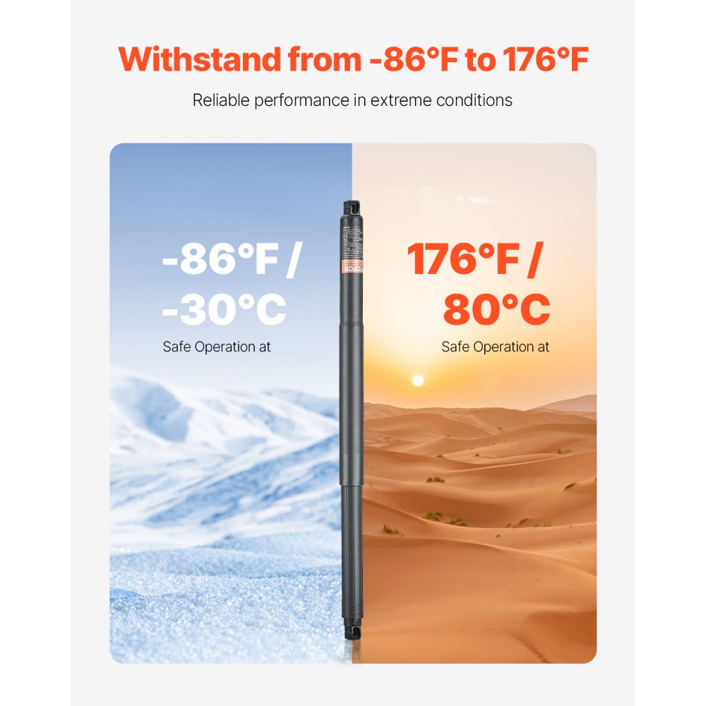 VEVOR Heckklappen-Hebestütze hinten links & rechts, für Skoda Superb III 3V5 Kombi 2015–2020, elektrische Heckklappen-Stoßdämpferstrebe, ersetzt OE-Nummer 3V9827851B 3V9827852B (2 Stk.)