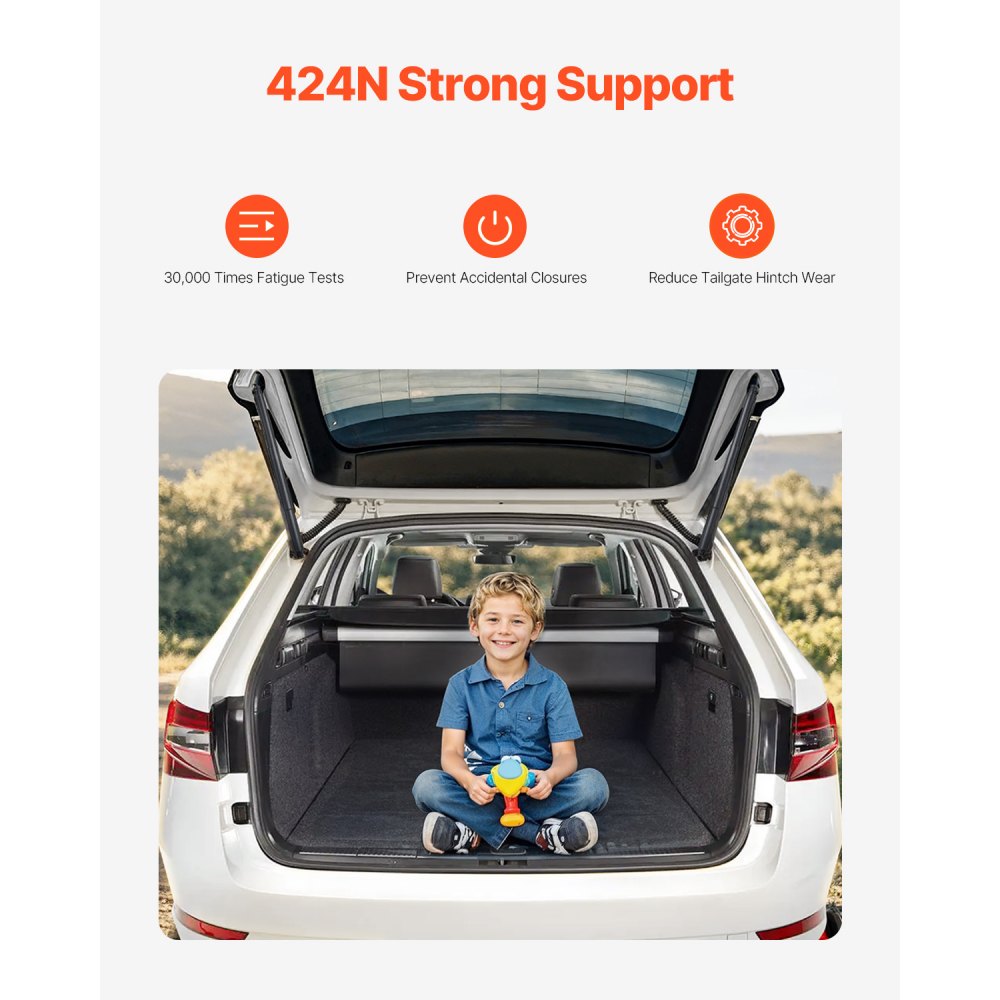 VEVOR Heckklappen-Hebestütze hinten links & rechts, für Skoda Superb III 3V5 Kombi 2015–2020, elektrische Heckklappen-Stoßdämpferstrebe, ersetzt OE-Nummer 3V9827851B 3V9827852B (2 Stk.)