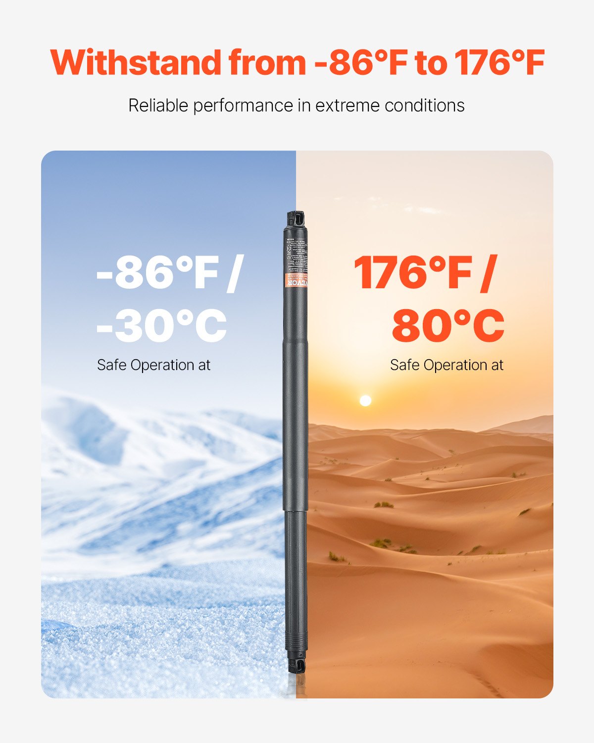 VEVOR Heckklappen-Hebestütze hinten links & rechts, für Skoda Superb III 3V5 Kombi 2015–2020, elektrische Heckklappen-Stoßdämpferstrebe, ersetzt OE-Nummer 3V9827851B 3V9827852B (2 Stk.)