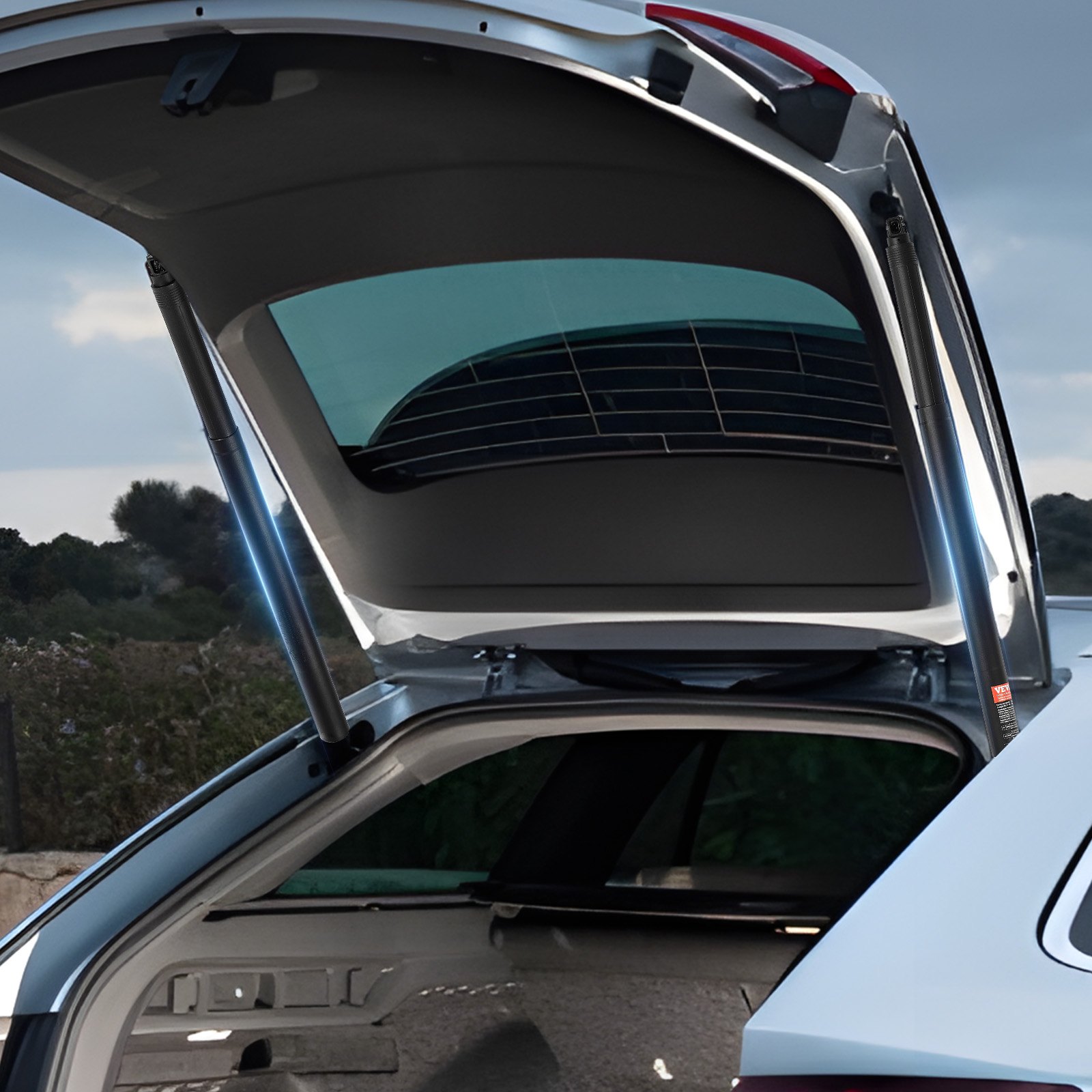 VEVOR 2 x Heckklappen-Hebestütze hinten links & rechts, kompatibel mit Skoda Octavia III 2012–2020, elektrische Heckklappen-Stoßdämpferstrebe, ersetzt OE-Nummer 575827851, 575827851A, 575827851B