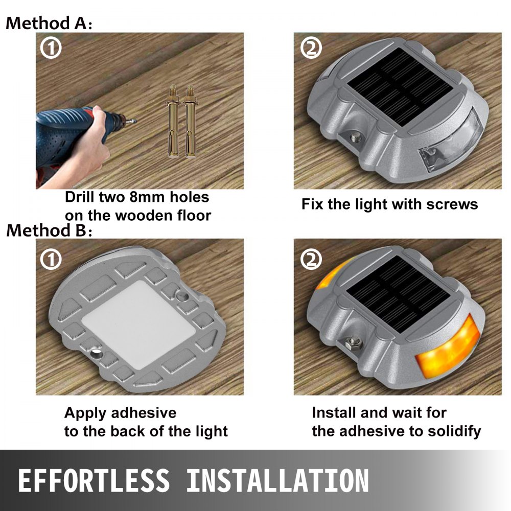 1 Stück Solar Bodenleuchten Led Rostfrei Im Freien Auffahrtbeleuchtung