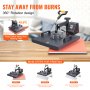VEVOR Transferpresse 38 x 38 cm, Wärmepresse 220 V, Transferpresse 1200 W, Textilpresse 14 x  7,6 cm, Hemdenpresse Max. 250 °C, Sublimationspresse, Hobby T-Shirt Presse