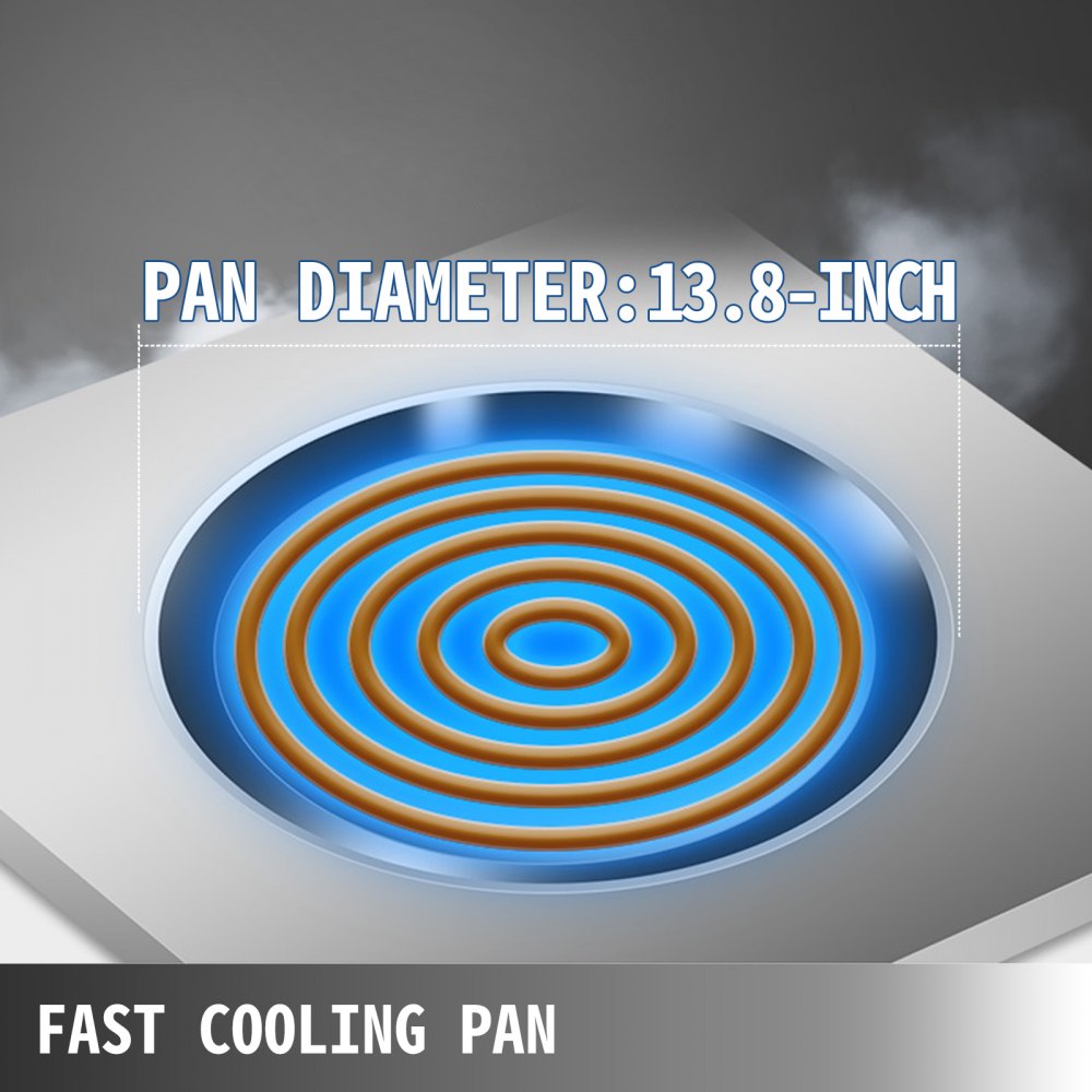 Einzelne Pfanne Gebratene Eiscreme Maschine Eismaschine Mit Sechs Eimer 220v