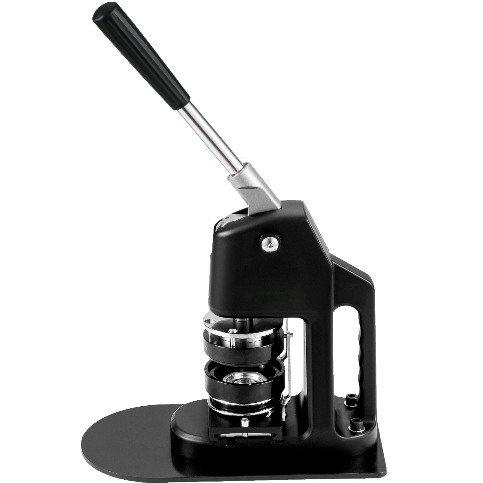 VEVOR Button Machine, 200 pieces. 58mm & 300pcs. 25 mm, Badge Punch Press incl. Mr. Panda Magic Book & Hex Key, Badge Press Aluminum Alloy Button Maker