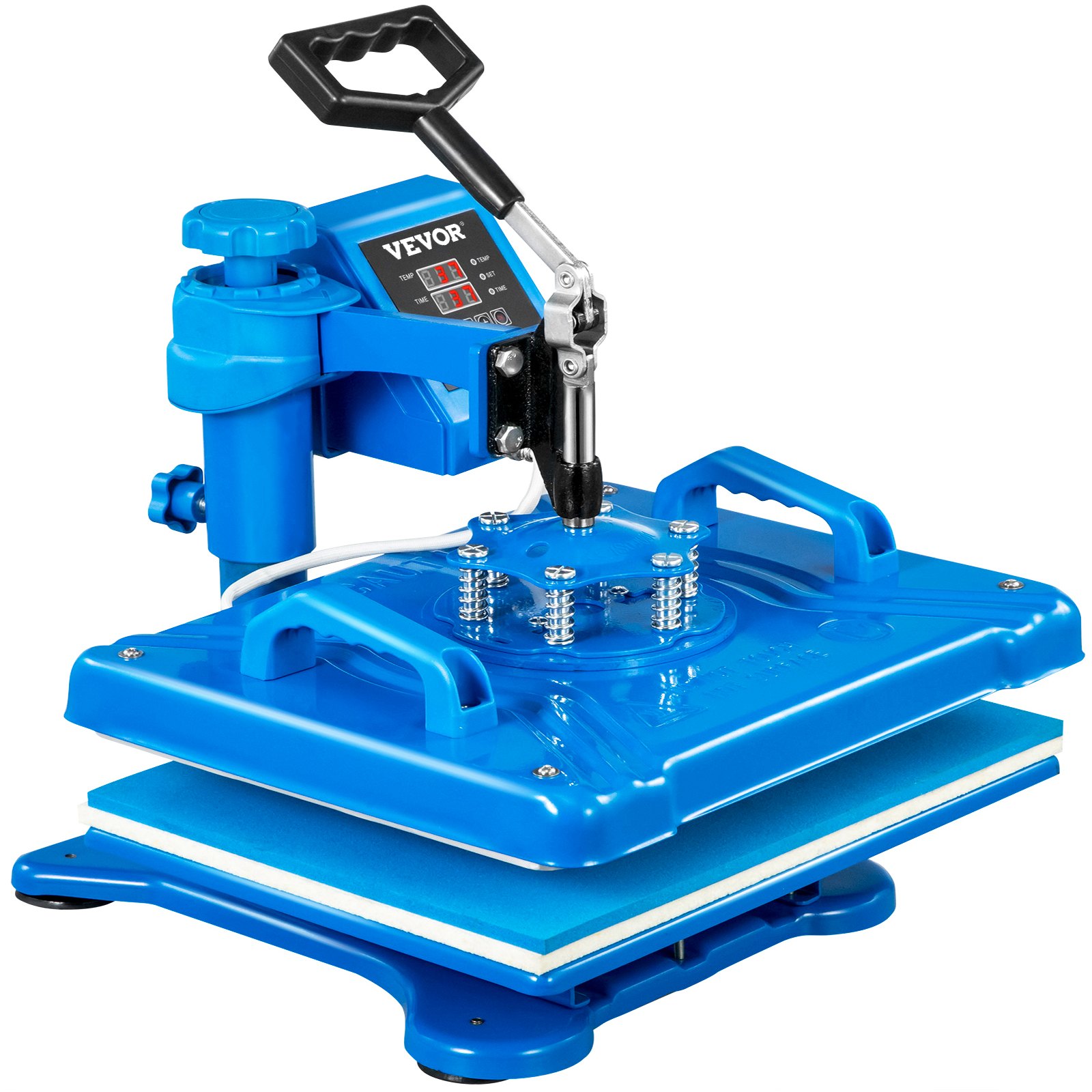 5in1 Heißpresse 38x29cm Blau Für Hüten Vevor T-shirt Tassen Teller Schuhpresse