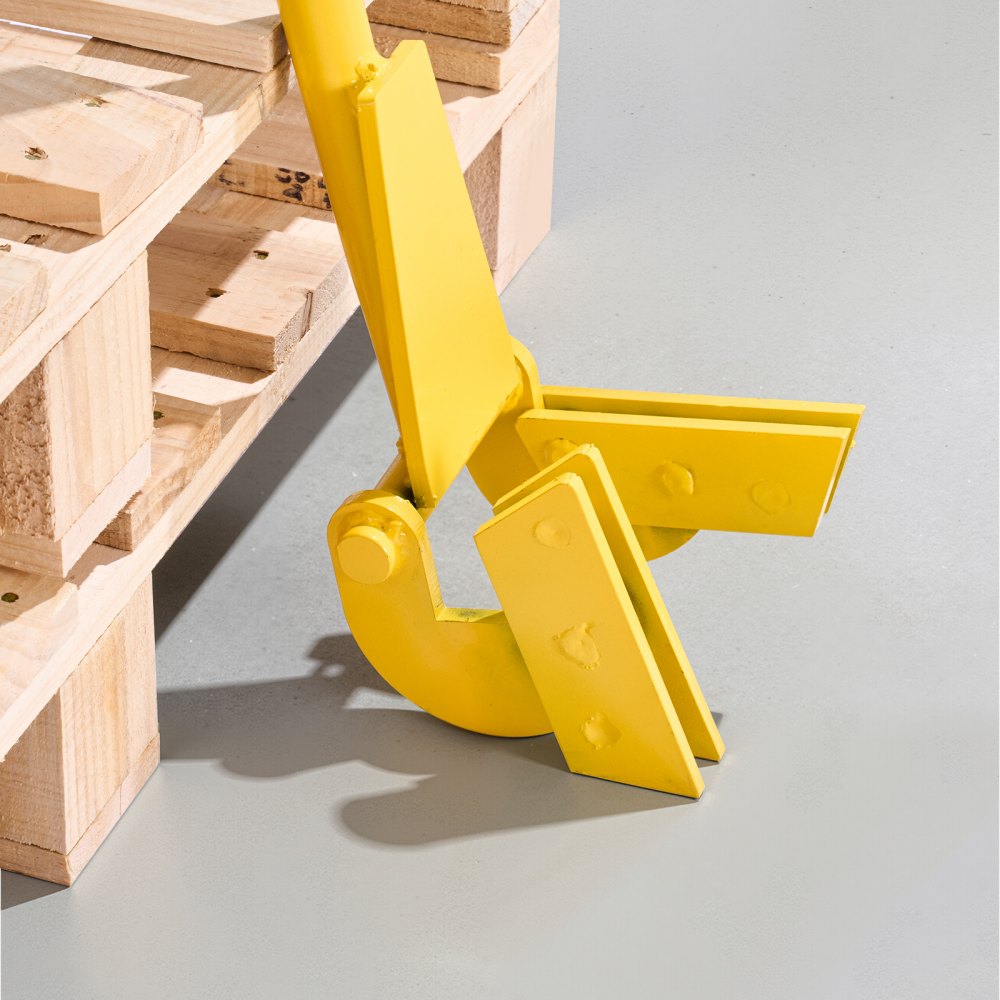 VEVOR Brecheisen 113 cm, Brechstange, 907 kg Belastbarkeit, Abbruch-& Hebelstange zum Entfernen von Terrassendielen, für Bodenbeläge, Rahmenkonstruktionen, Dächer, Verkleidungen & Trockenbauwände