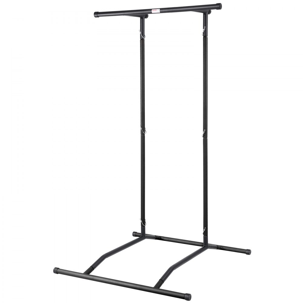 VEVOR Power Tower Dip-Station, Höhenverstellbarer Klimmzugstangenständer mit 2 Ebenen, Multifunktionales Krafttrainingsgerät, Fitness-Dip-Bar-Station für Heim-Fitnessstudio, 100 kg Gewichtskapazität