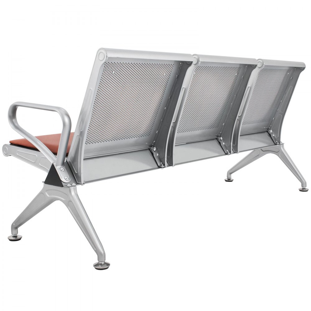 3 Sitzer Pu Leder Wartezimmerbank Gäste Rezeption Bench Business Bank Neu