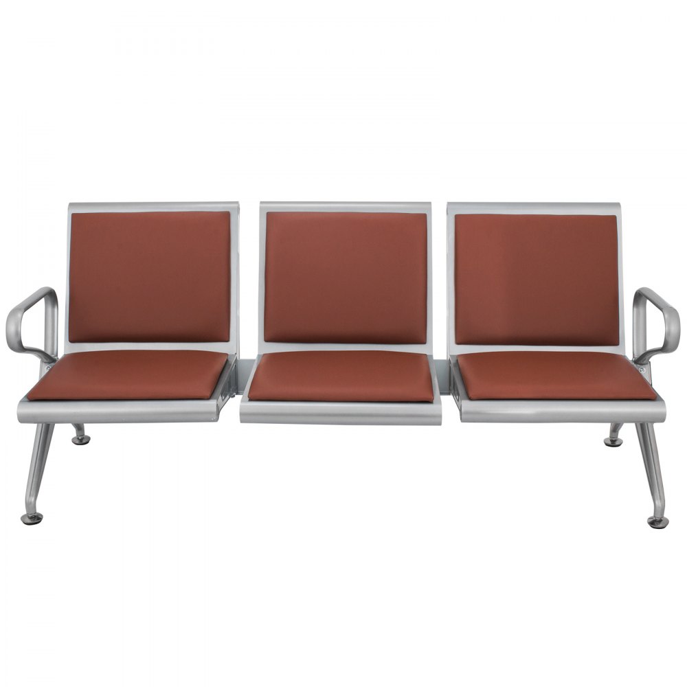 3 Sitzer Pu Leder Wartezimmerbank Gäste Rezeption Bench Business Bank Neu