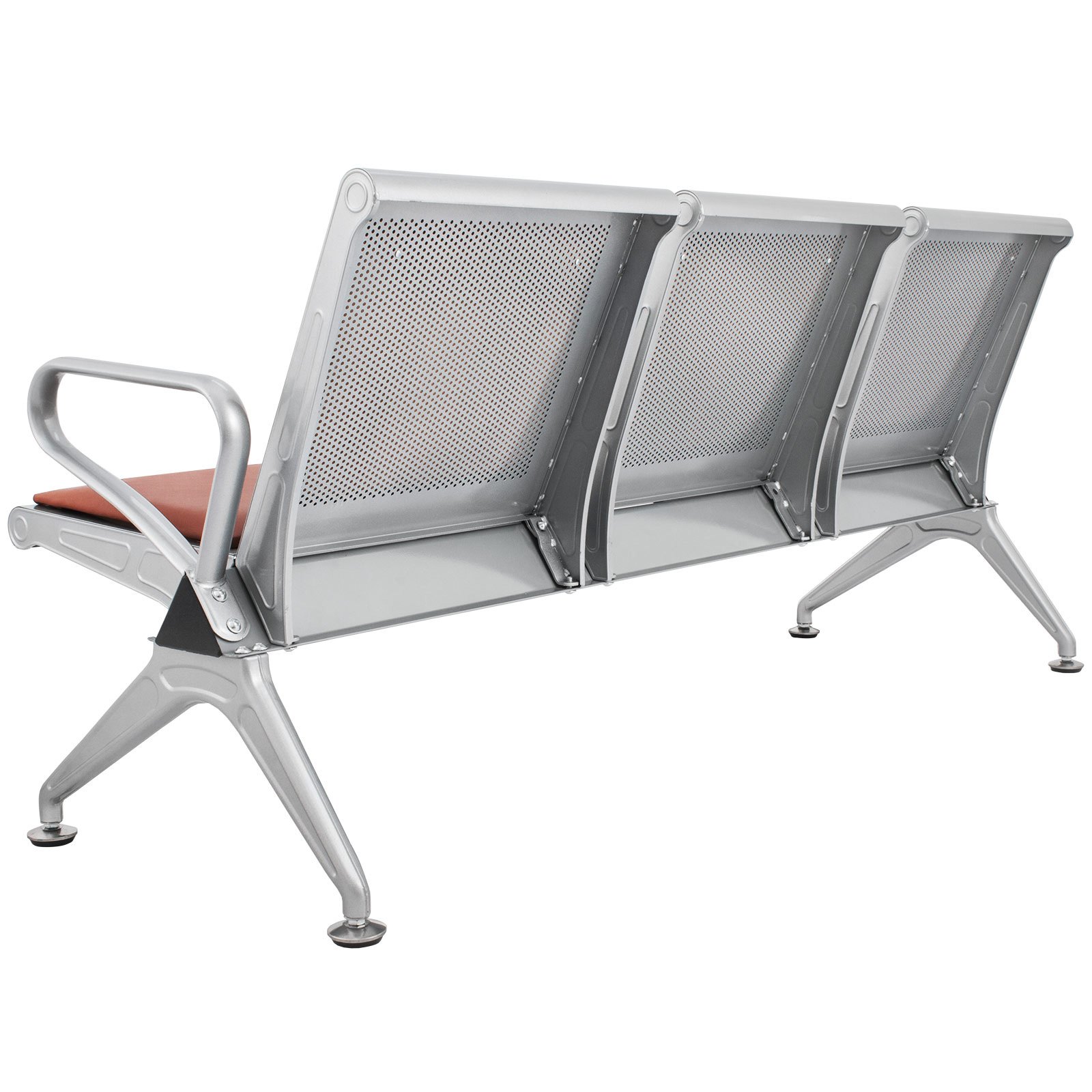 3 Sitzer Pu Leder Wartezimmerbank Gäste Rezeption Bench Business Bank Neu