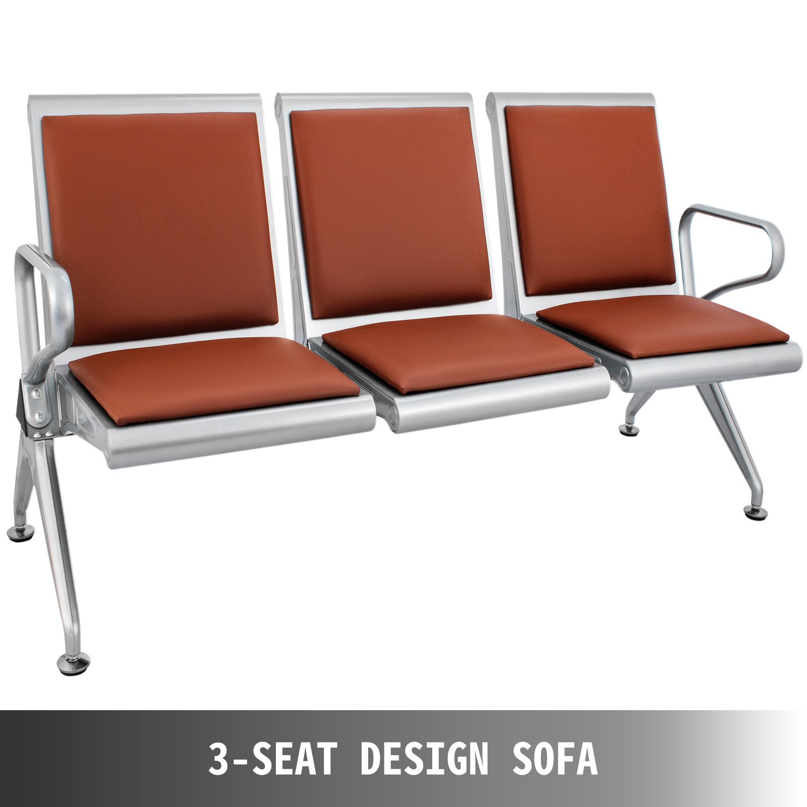 3 Sitzer Pu Leder Wartezimmerbank Gäste Rezeption Bench Business Bank Neu