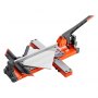 VEVOR Fliesenschneider 600 mm, Fliesenschneidmaschine mit Federbelasteter Basis & Verstellbarem Winkelanschlag, Wolframkarbid-Schneidscheibe, Präzisions-Ausrichtungshilfe, für Keramikfliesen