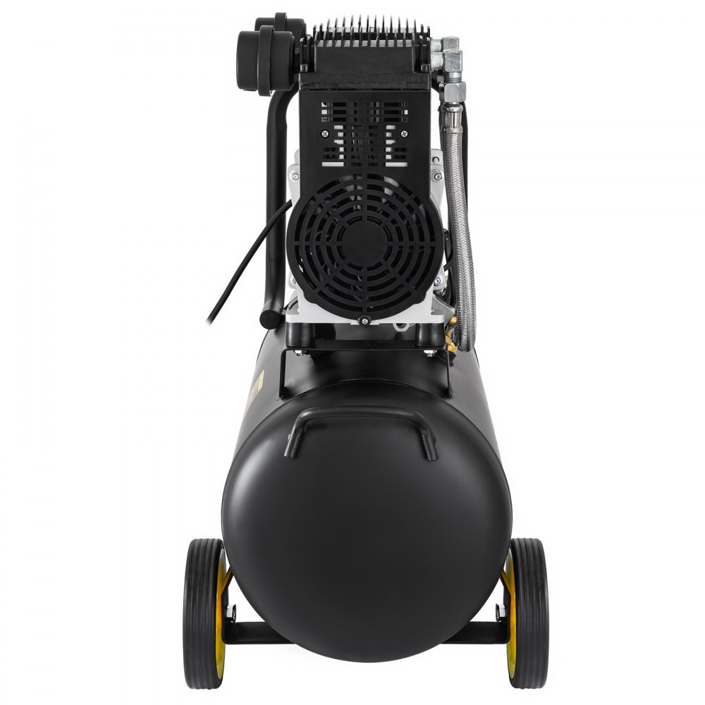 Flüster Kompressor ölfrei Luftkompressor Druckluft 50l Kessel Leise 1500w 64db