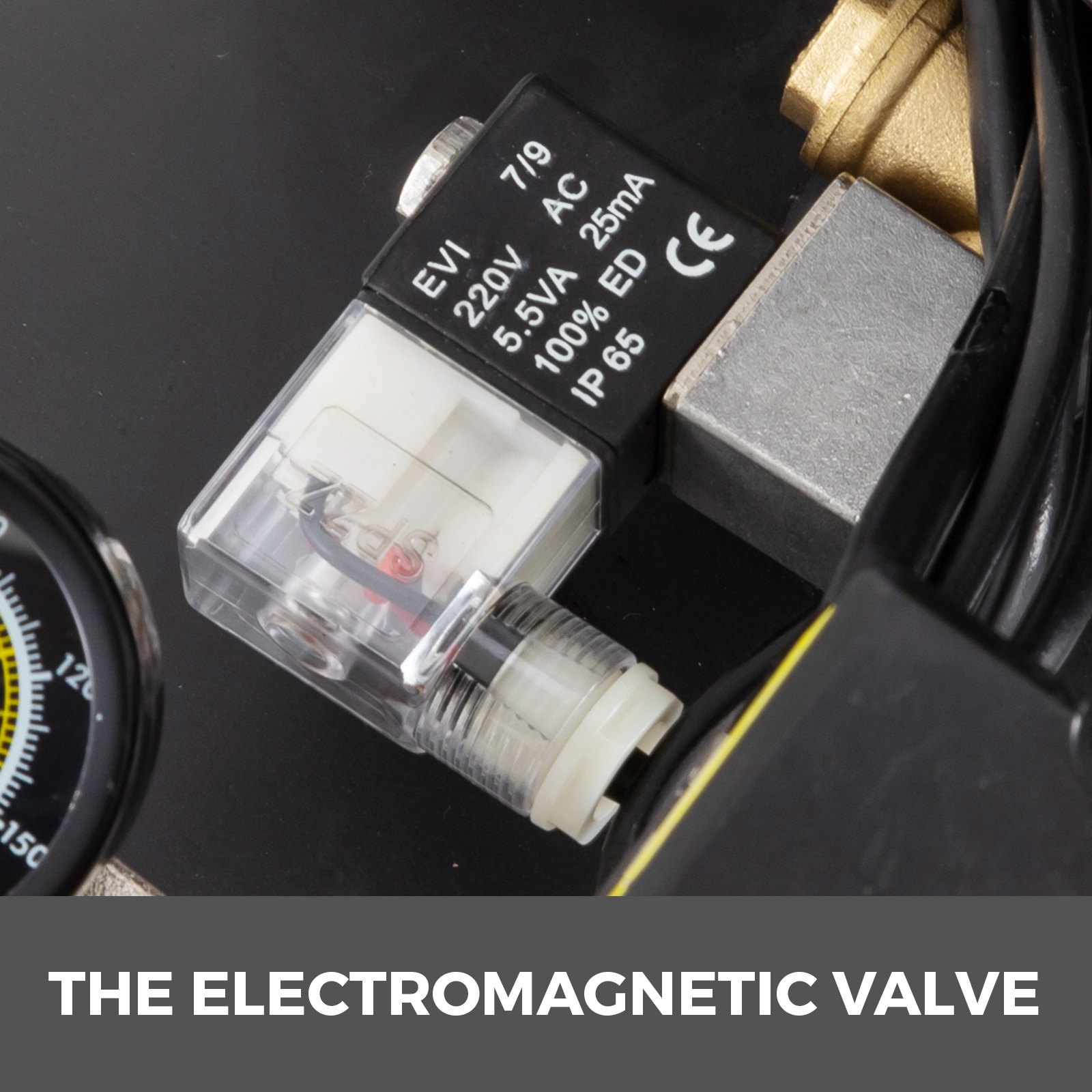 Flüster Kompressor ölfrei Luftkompressor Druckluft 50l Kessel Leise 1500w 64db