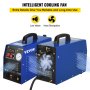 VEVOR CUT-50F Schweißgerät mit Plasmaschne Schweißgeräte 50A 37x 15,5 x 30 cm,WIG/TIG Inverter Schweißgerät 11 kg 220/110 V Doppelspannung Plasmaschneiden Maschine Handschweißen universelle