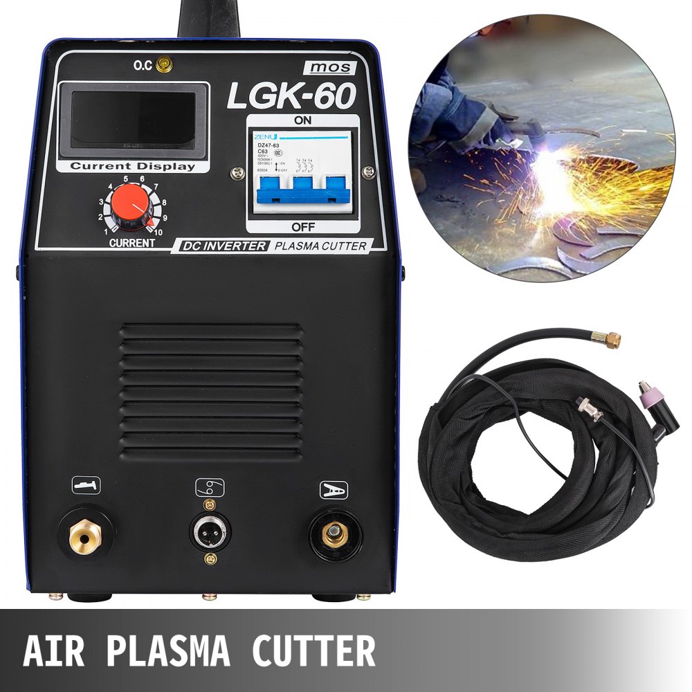 Plasmaschneider Cut60 Hf-zündung 60 Amp Inverter 380v Plasmaschneidgerät Zubehör