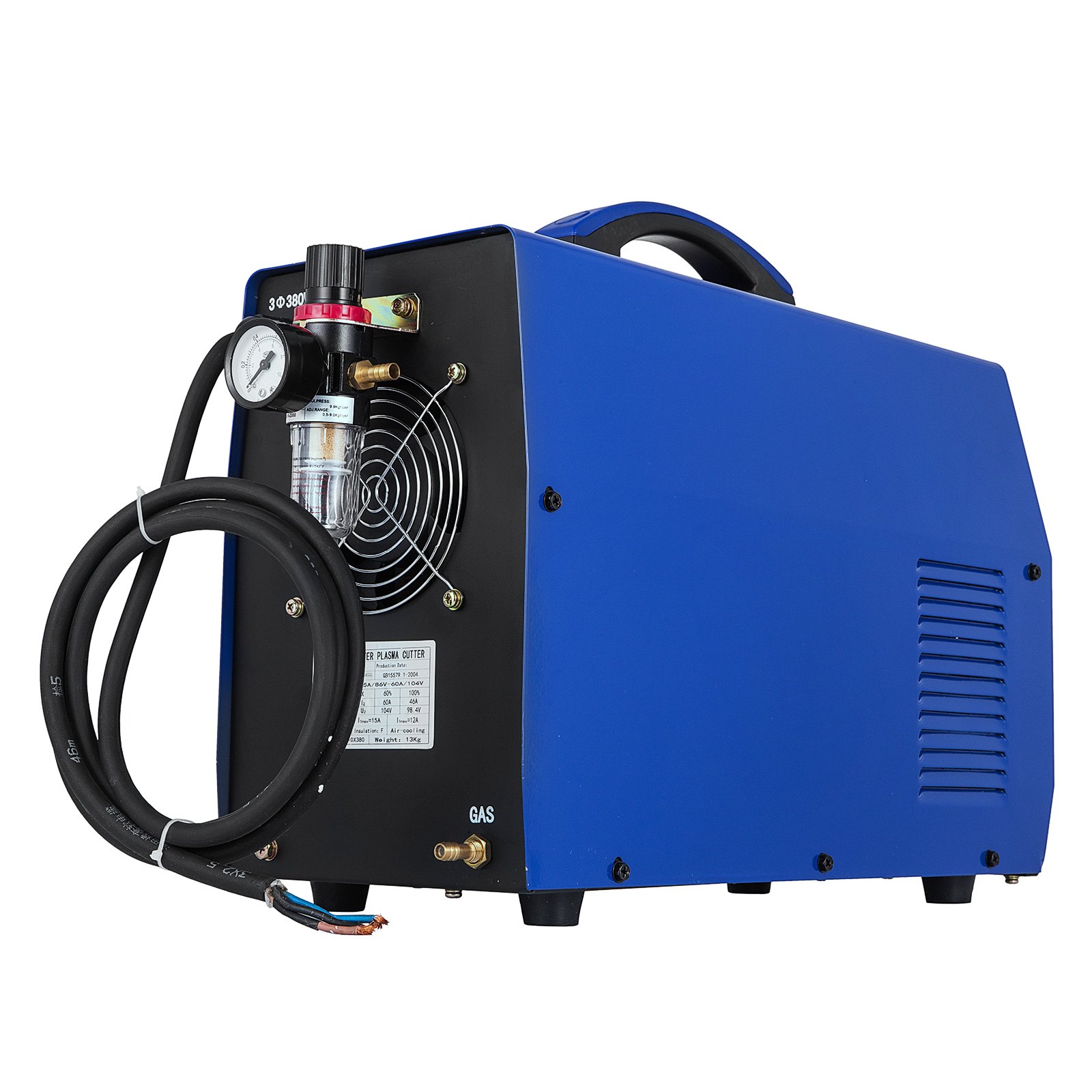 Plasmaschneider Cut60 Hf-zündung 60 Amp Inverter 380v Plasmaschneidgerät Zubehör