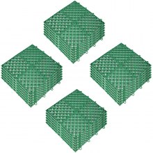 VEVOR Ineinandergreifende Fliesen Garagenbodenfliesen 25 Stk. Grün 30,5x30,5cm