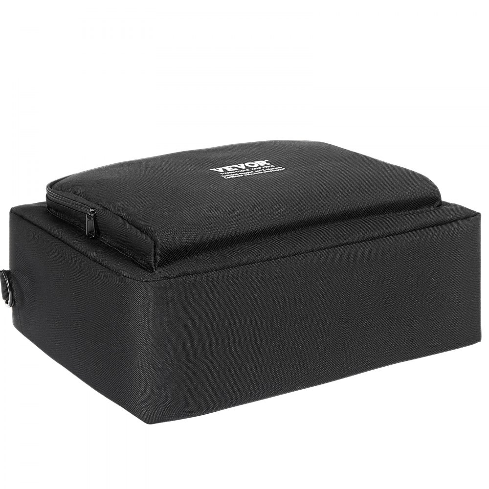 VEVOR DJ Mixer Carrying Bag, 1200D Oxford Fabric, for DJ Equipment with Storage Pocket, 1.5 m Long Detachable Shoulder Strap, 10 cm Padding, 49.5 x 22.0 x 39.5 cm Bag for DJ Controller