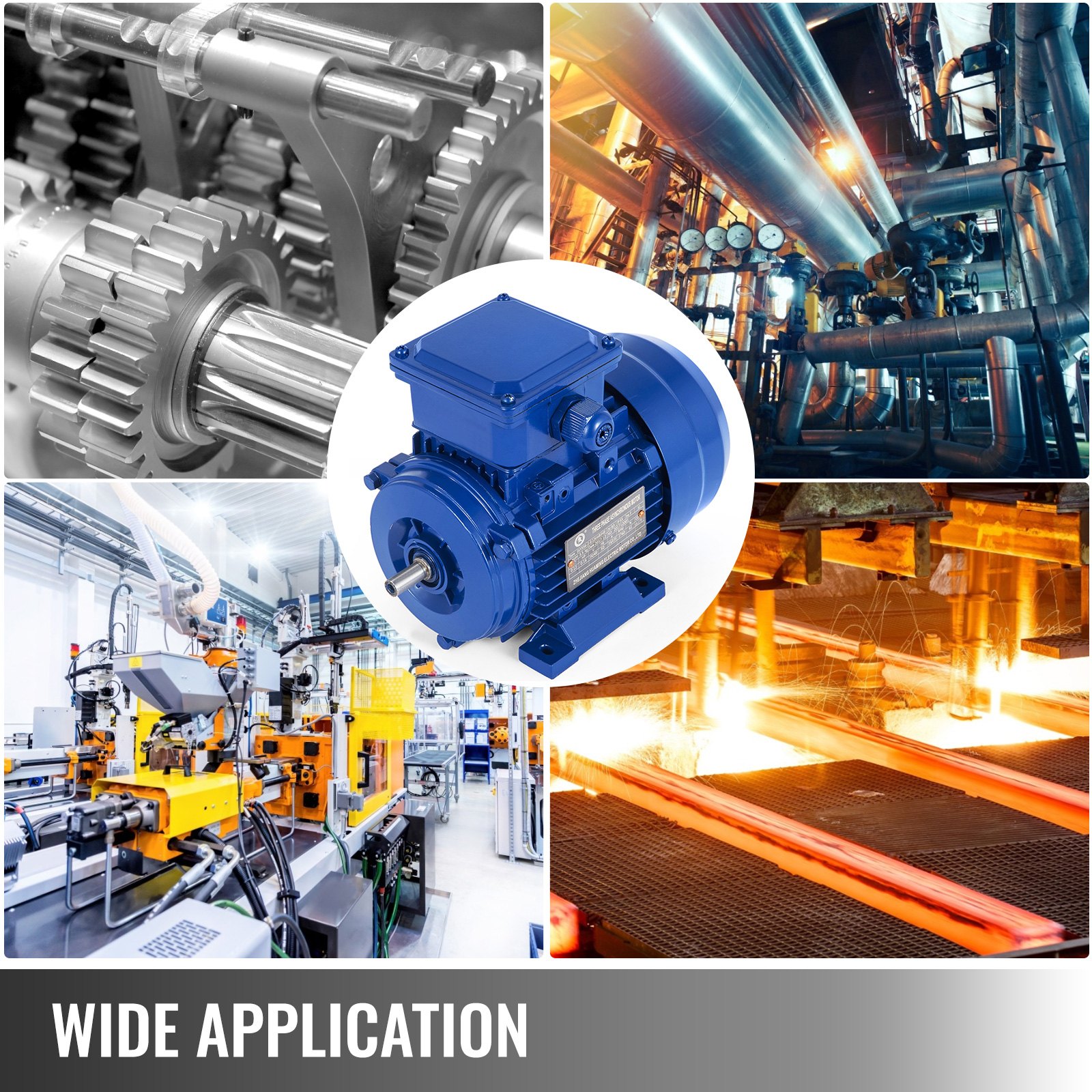 Elektromotor 0.12kw 400v Drehstrommotor 3000 U/min B3 Kompressormotor