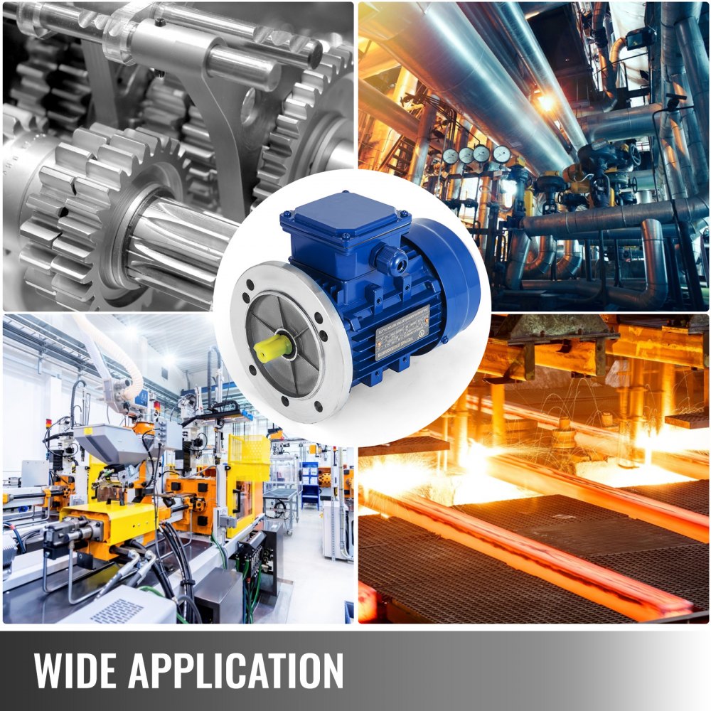 Elektromotor Drehstrommotor 400v B5 Asynchronmotor 0.18kw 3 Ph 50 Hz Flange