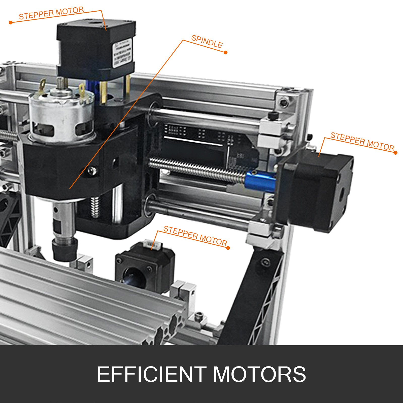 3 Axis Cnc Router Kit 1610 500mw Usb-anschluss Heimwerken Spritzgussmaterial