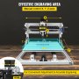 DIY CNC-Maschine-Kit 2418 GRBL Steuerung Graviermaschine 3 Achsen Fräsmaschine für Holz PVB PCB