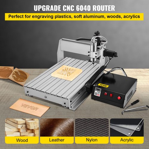 1500W 6090 CNC Fräsmaschine Graviermaschine Router Engraver 4 Achse USB 1500W 6090 CNC Fräsmaschine Graviermaschine Router Engraver 4 Achse USB