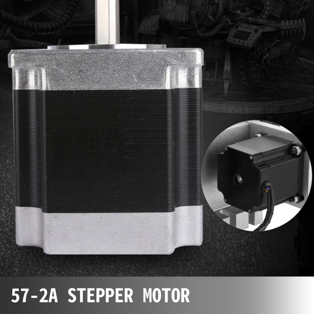 VEVOR CNC Router Rotary Axis mit 4-Backenfutter CNC Router Axis, Untersetzungsverhältnis 6: 1, Durchmesser der Abtriebswelle 30 mm Drehachse, Fräsmaschinenzubehör, für 2-Phasen-57-Schrittmotor